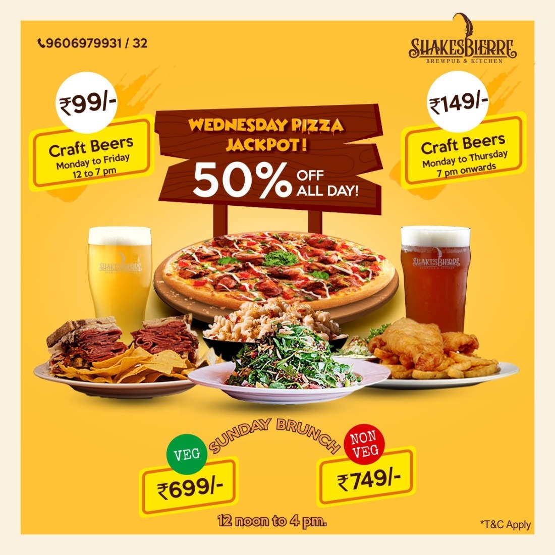 ShakesBierre Microbrewery Social Media &amp; Events Designs Image 9